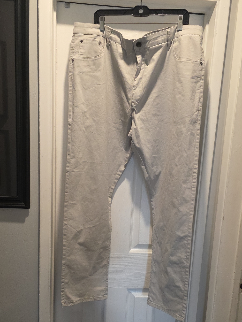 PD&C Men's Straight Jeans in Light Beige